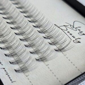 Stasy Beauty™ Premium Eyelash Extensions – C Curl, 0.07 Thickness, 6-12 mm Lengt